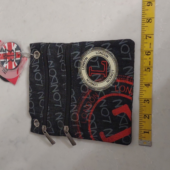 FREE w/ Bundle Robin Ruth Grey Charlie Denim London Travel Bag New with Tags - Picture 13 of 13